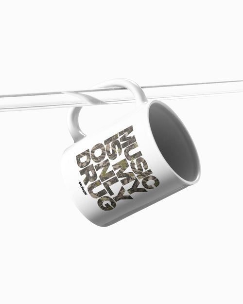 Ceramic Cup - Music Is My Only Drug