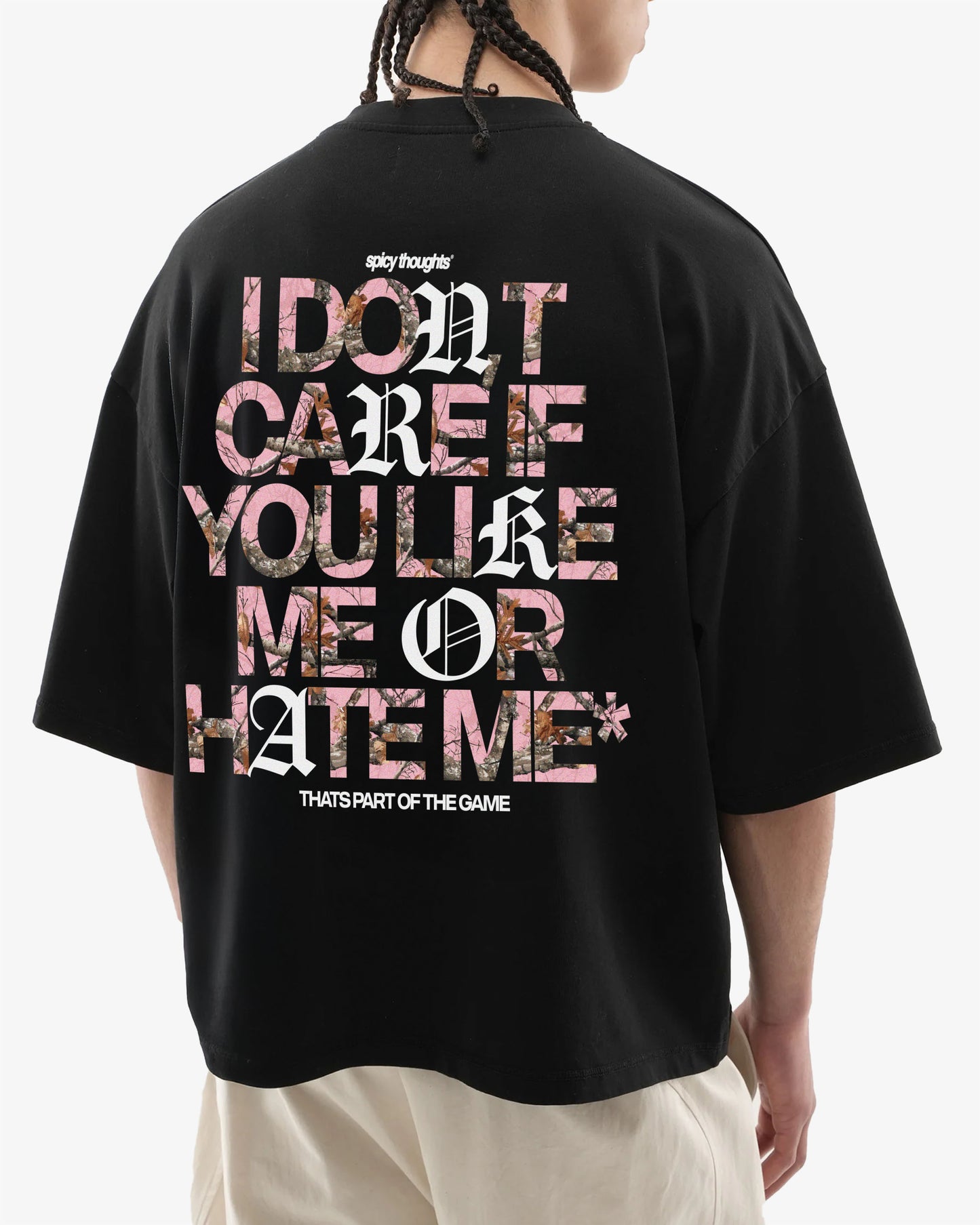 Heavy Oversized Tee - I Don’t Care