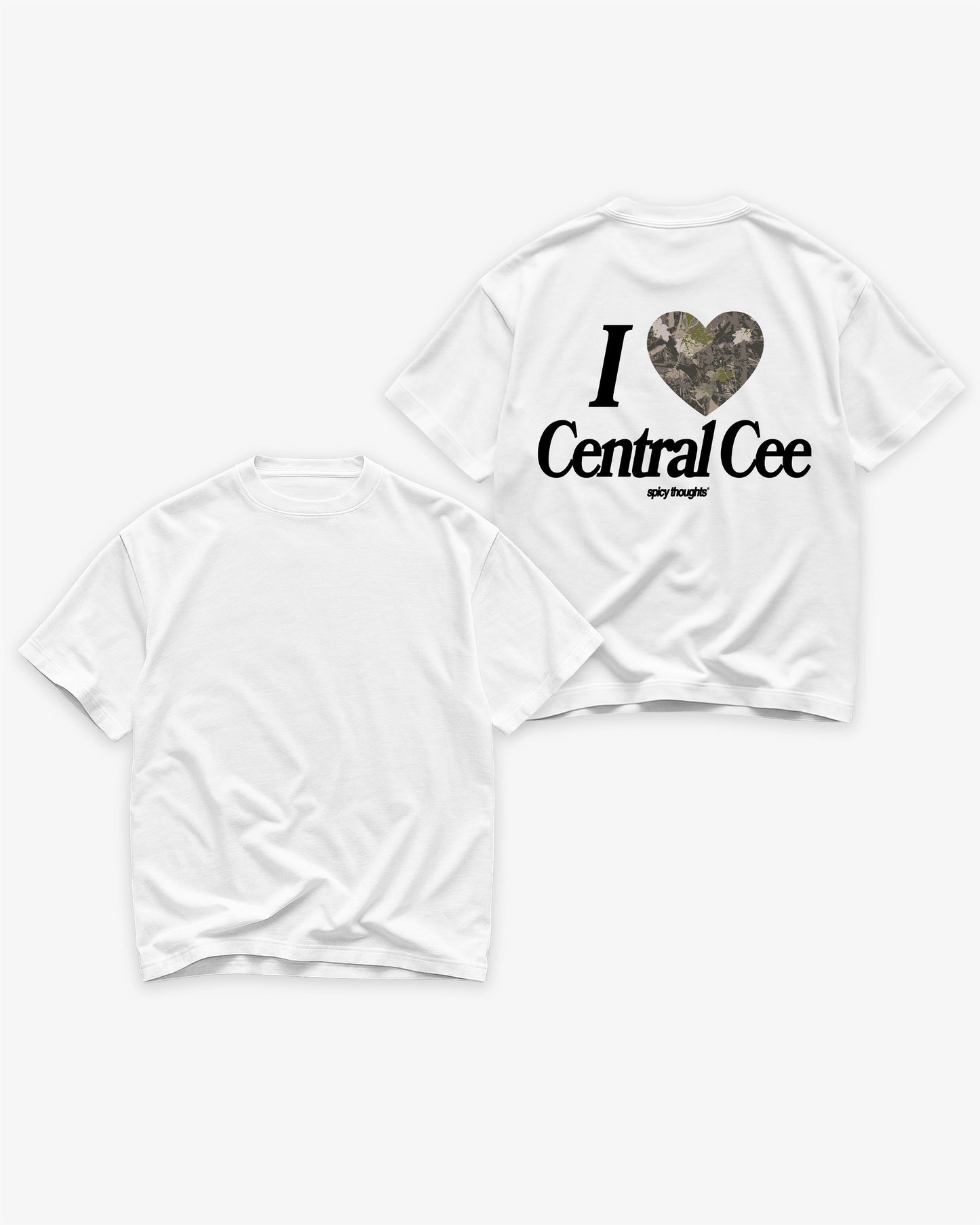 Heavy Oversized Tee - I ❤️ Central Cee