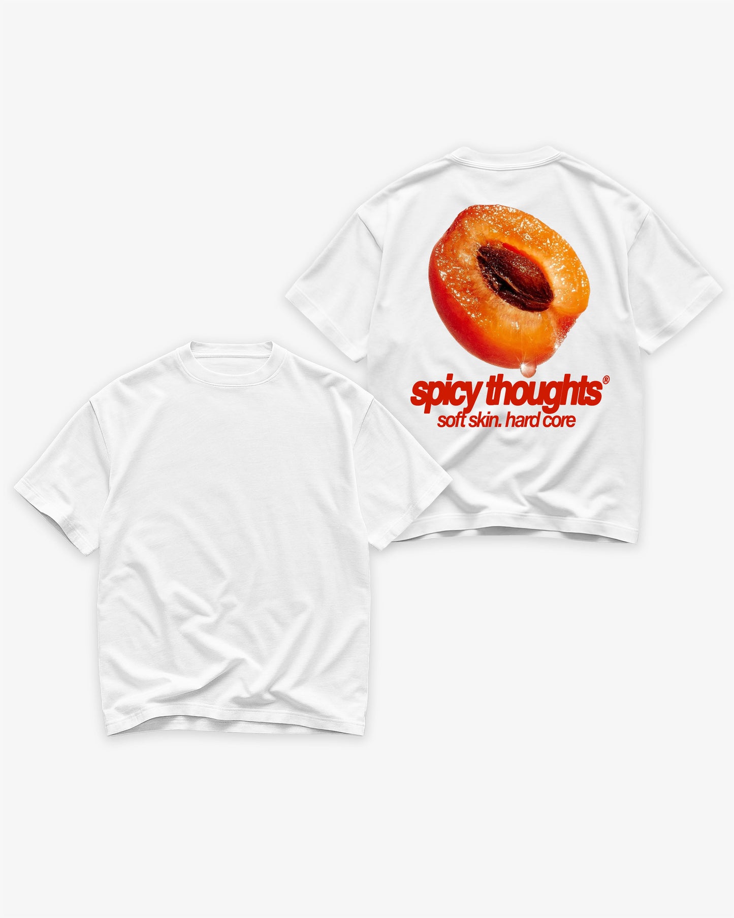 Heavy Oversized Tee - Soft Skin. Hard Core
