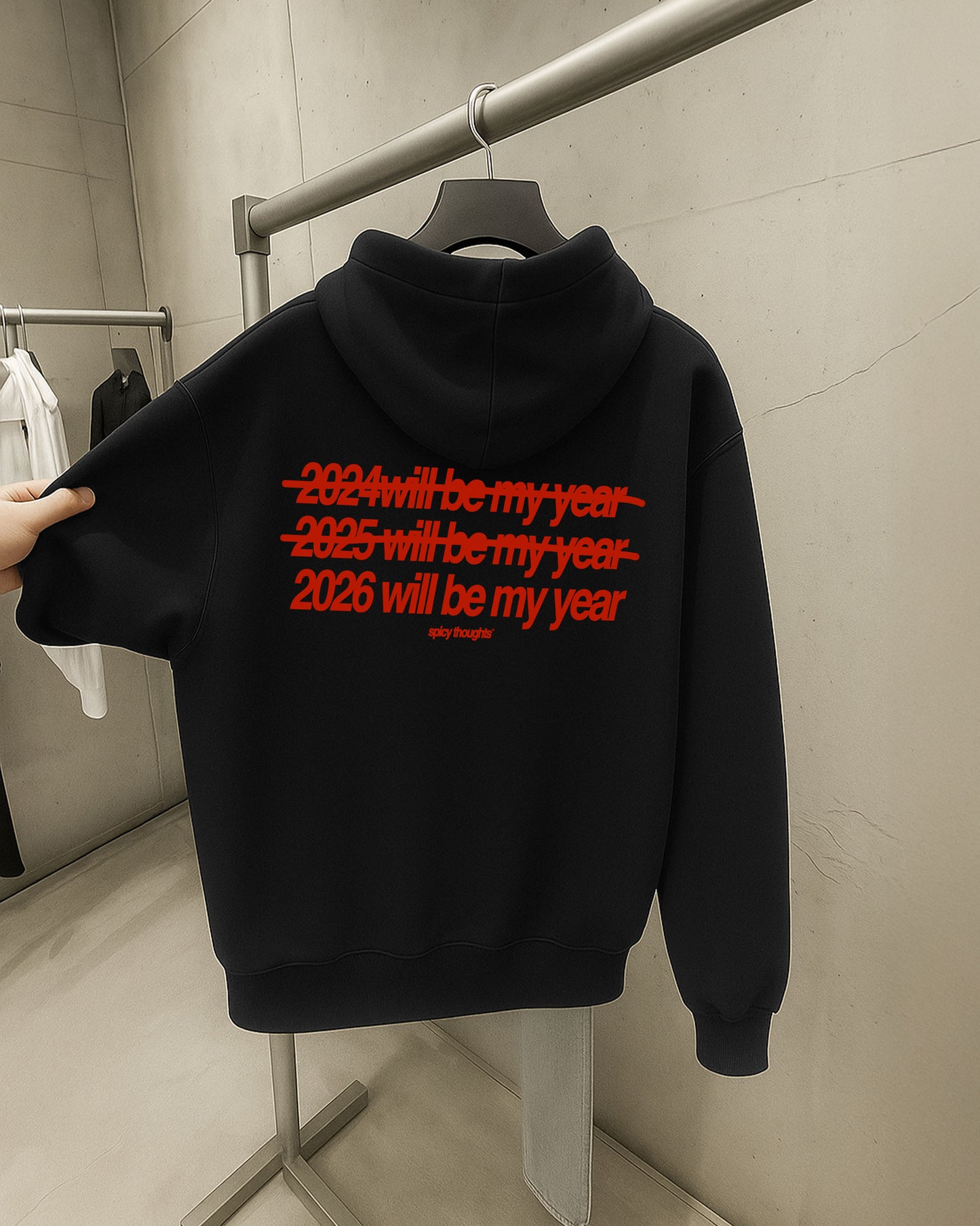 Oversized Hoodie - 2026 Will Be My Year