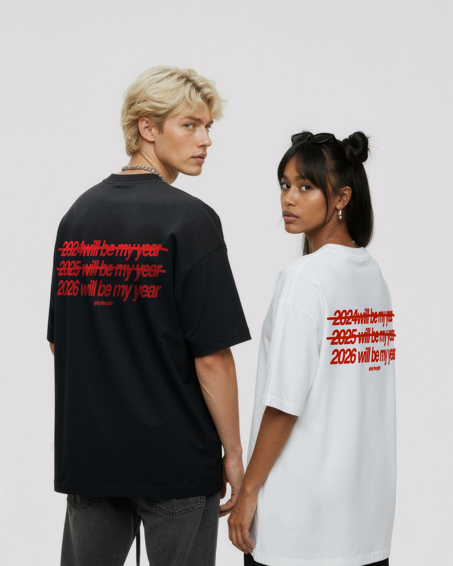 Heavy Oversized Tee - 2026 Will Be My Year