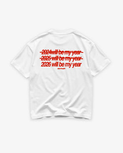 Heavy Oversized Tee - 2026 Will Be My Year
