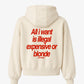 Oversized Hoodie - All I Want Is Illegal, Expensive or Blonde