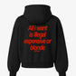 Oversized Hoodie - All I Want Is Illegal, Expensive or Blonde