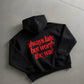 Oversized Hoodie - Always Late