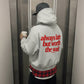 Oversized Hoodie - Always Late