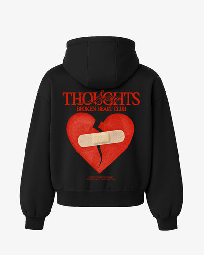Oversized Hoodie - Broken Heart Club