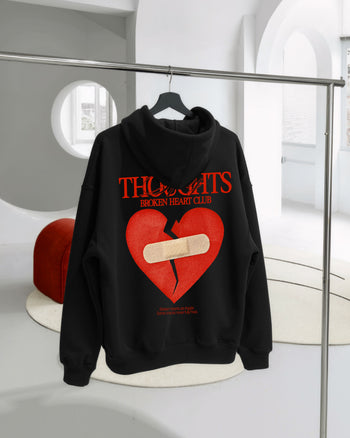 Oversized Hoodie - Broken Heart Club