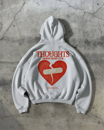 Oversized Hoodie - Broken Heart Club