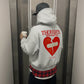 Oversized Hoodie - Broken Heart Club