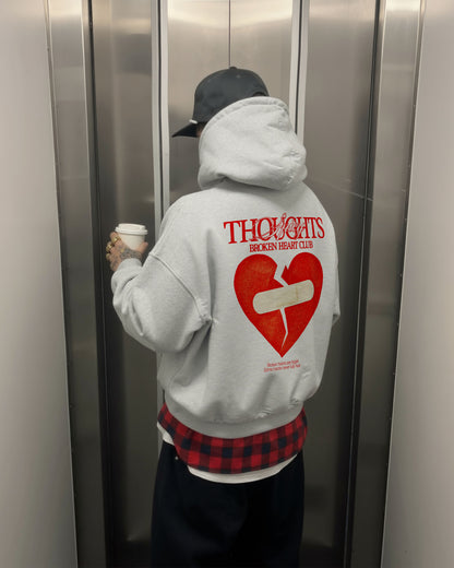 Oversized Hoodie - Broken Heart Club
