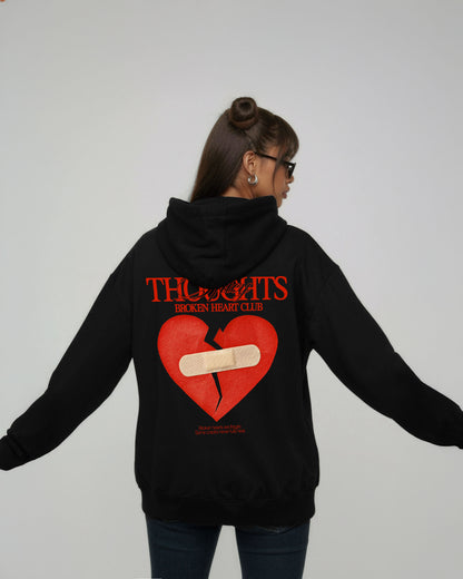 Oversized Hoodie - Broken Heart Club