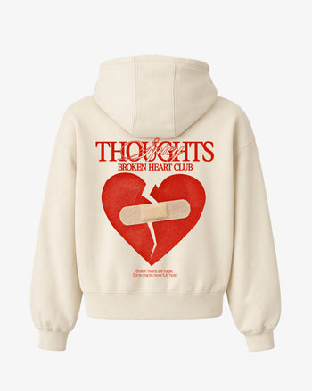 Oversized Hoodie - Broken Heart Club