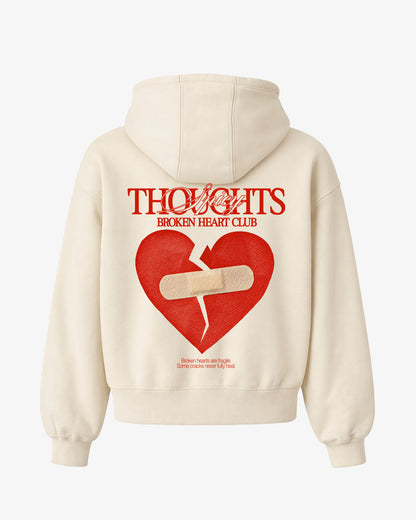 Oversized Hoodie - Broken Heart Club