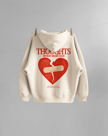 Oversized Hoodie - Broken Heart Club