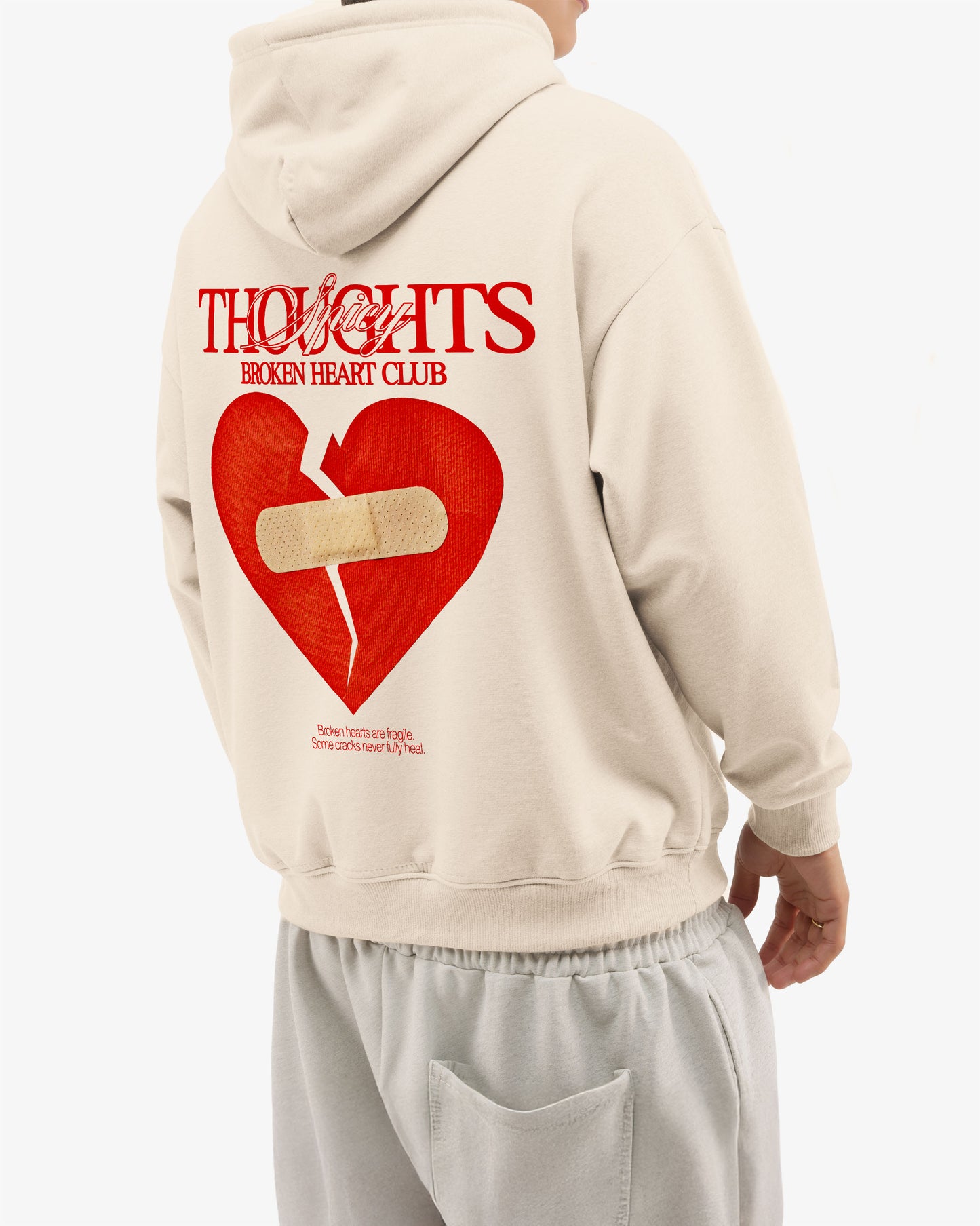 Oversized Hoodie - Broken Heart Club