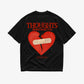 Heavy Oversized Tee - Broken Heart Club