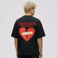 Heavy Oversized Tee - Broken Heart Club