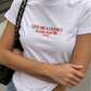 Fitted Tee Girls - Give me a chance to ruin your life