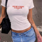 Fitted Tee Girls - Give me a chance to ruin your life