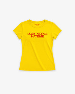 Baby Tee Girls - Ugly People Hate Me