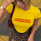 Baby Tee Girls - A Great Man Is Just An Average Woman