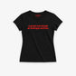 Baby Tee Girls - A Great Man Is Just An Average Woman