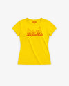 Baby Tee Girls - No Bra Club Flame