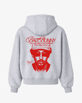 Oversized Hoodie - Love is more powerful than hate