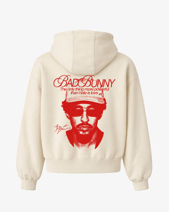 Oversized Hoodie - Love is more powerful than hate