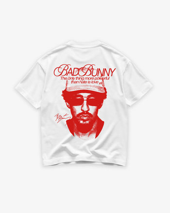 Heavy Oversized Tee - Love is more powerful than hate