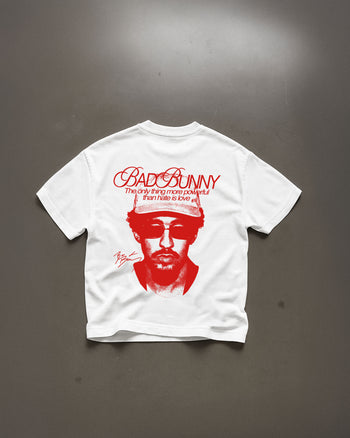 Heavy Oversized Tee - Love is more powerful than hate