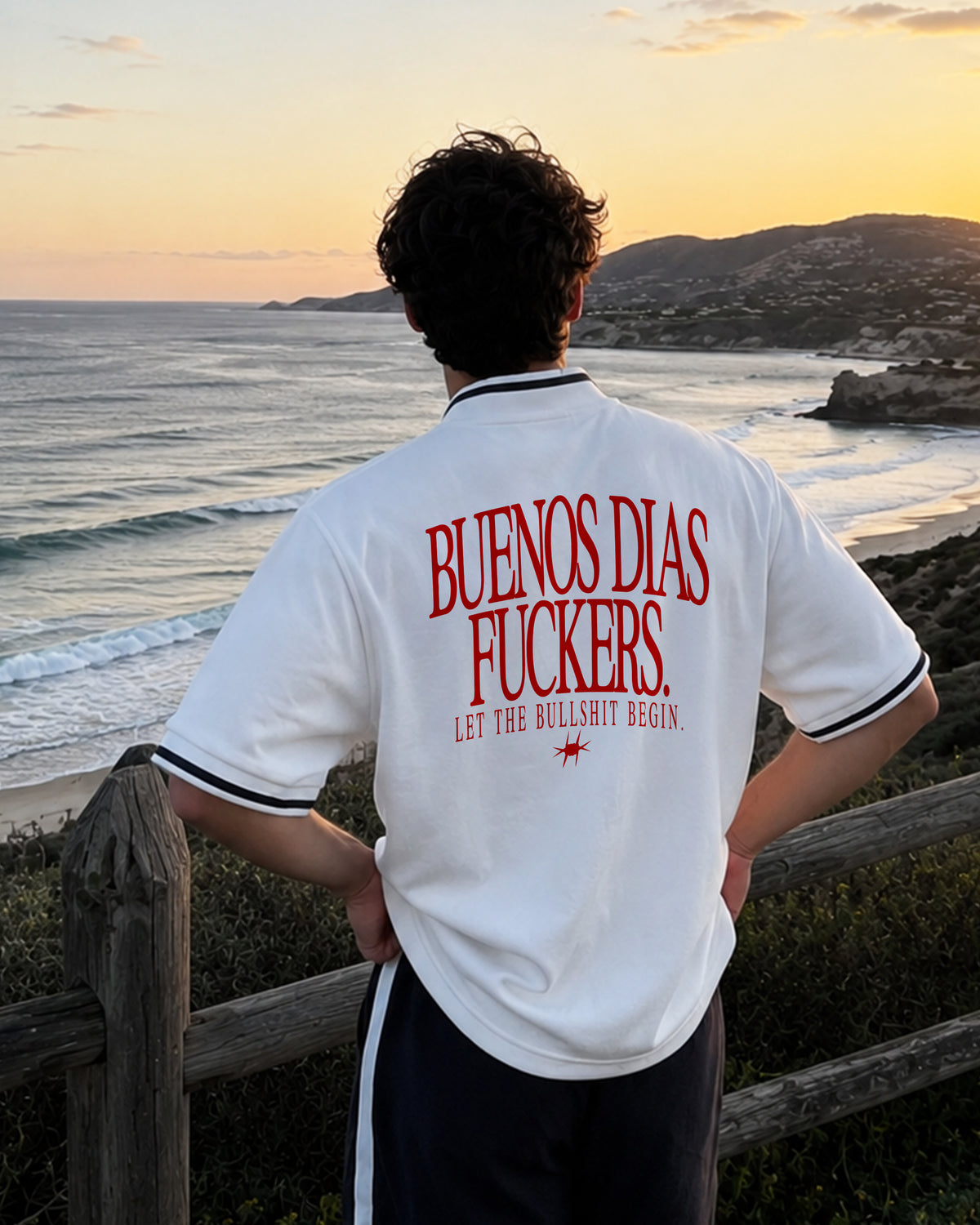 Baseball Shirt - Buenos Dias Fuckers