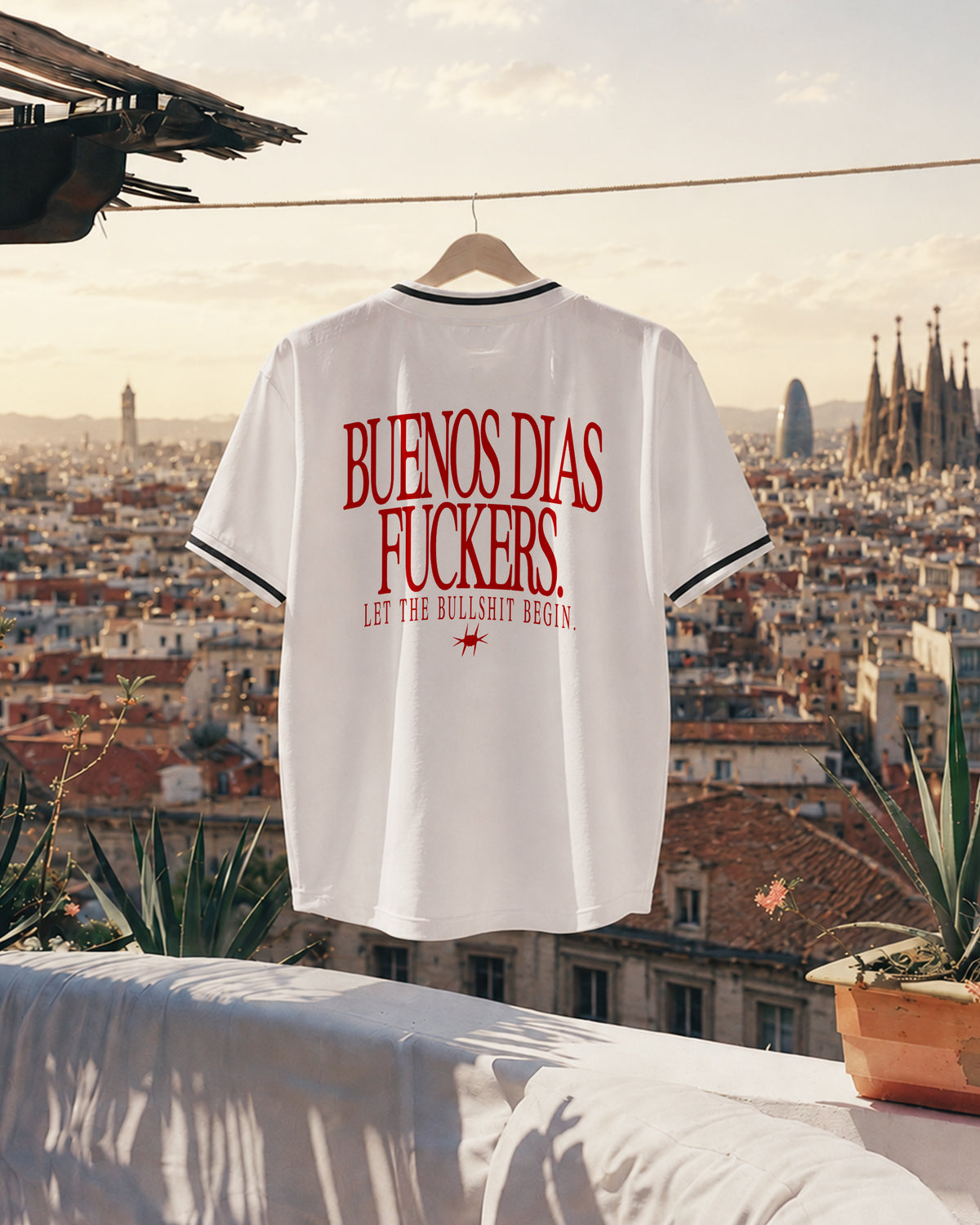 Baseball Shirt - Buenos Dias Fuckers