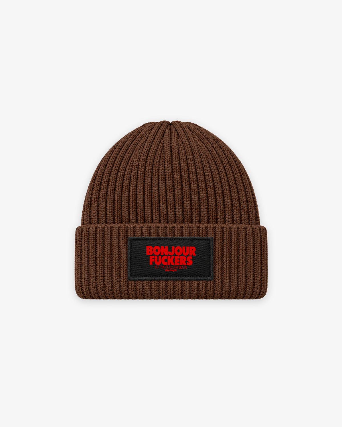 Beanie Patch - Bonjour Fuckers