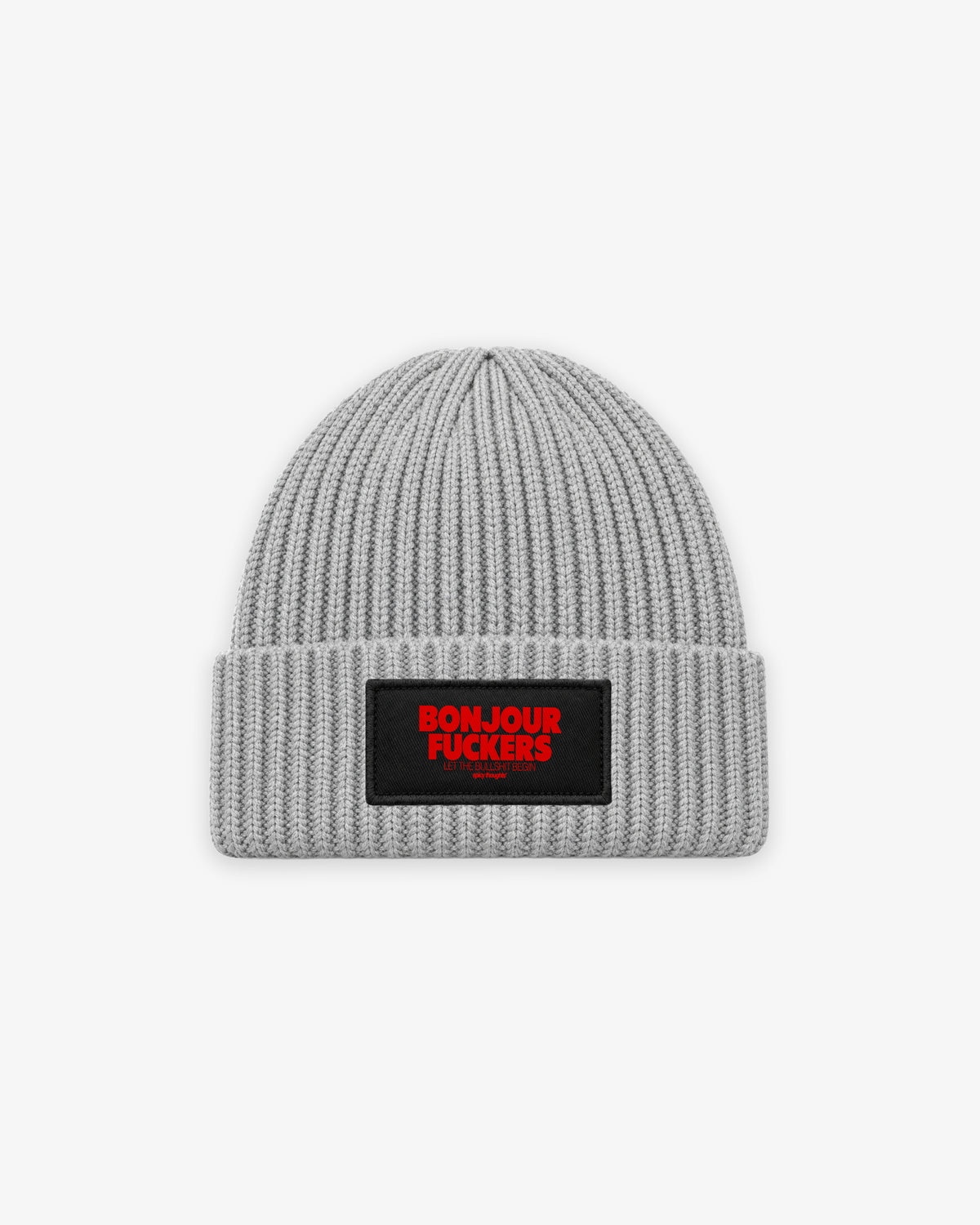 Beanie Patch - Bonjour Fuckers
