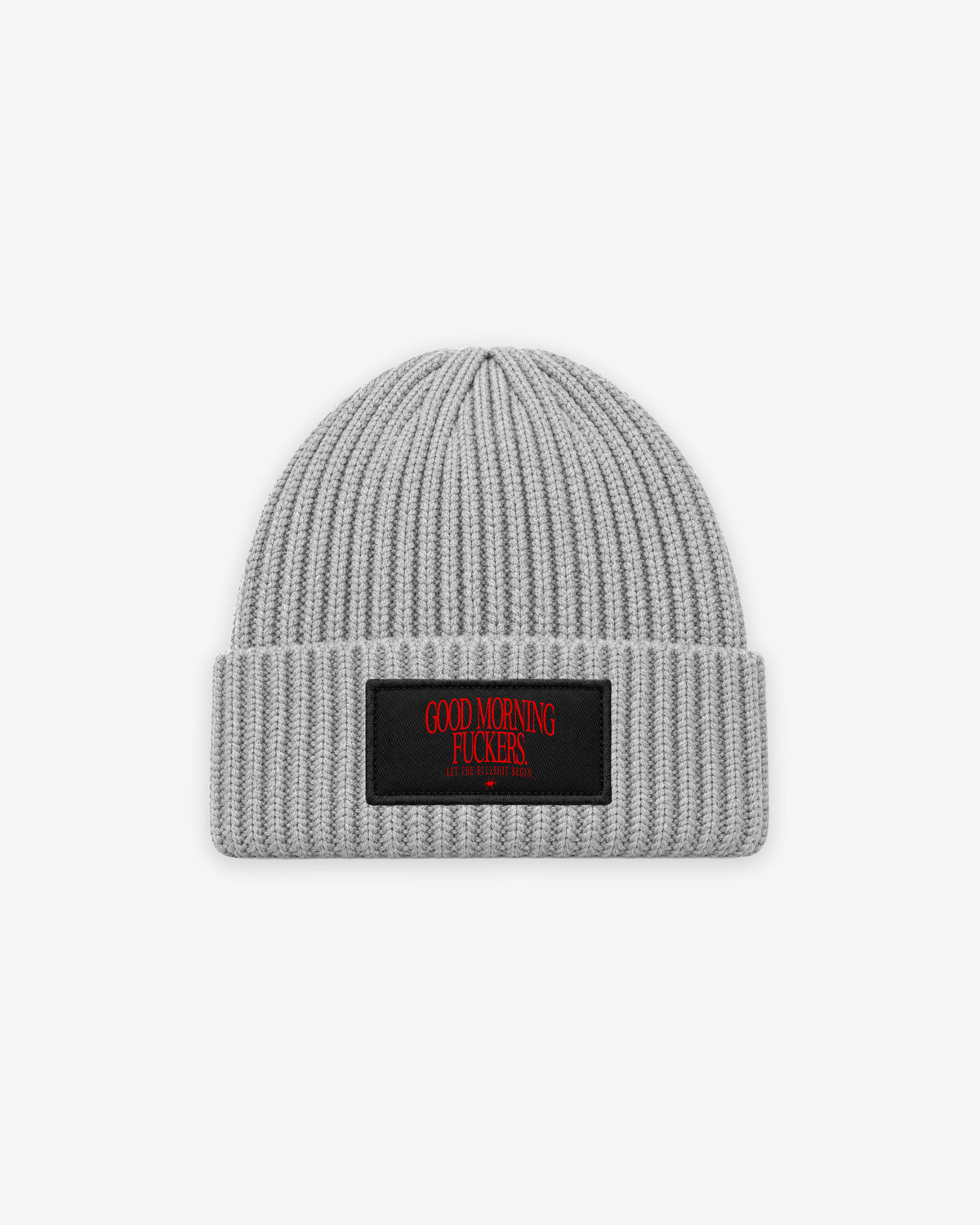 Beanie Patch - Good Morning Fuckers