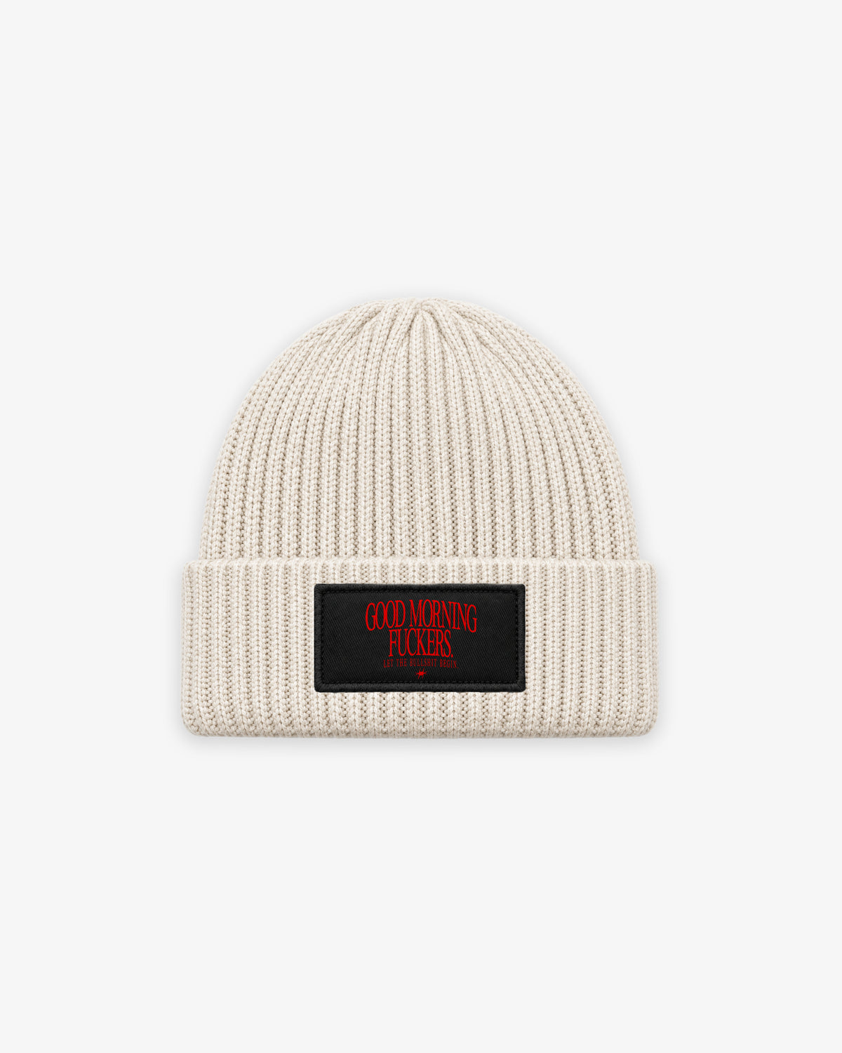 Beanie Patch - Good Morning Fuckers