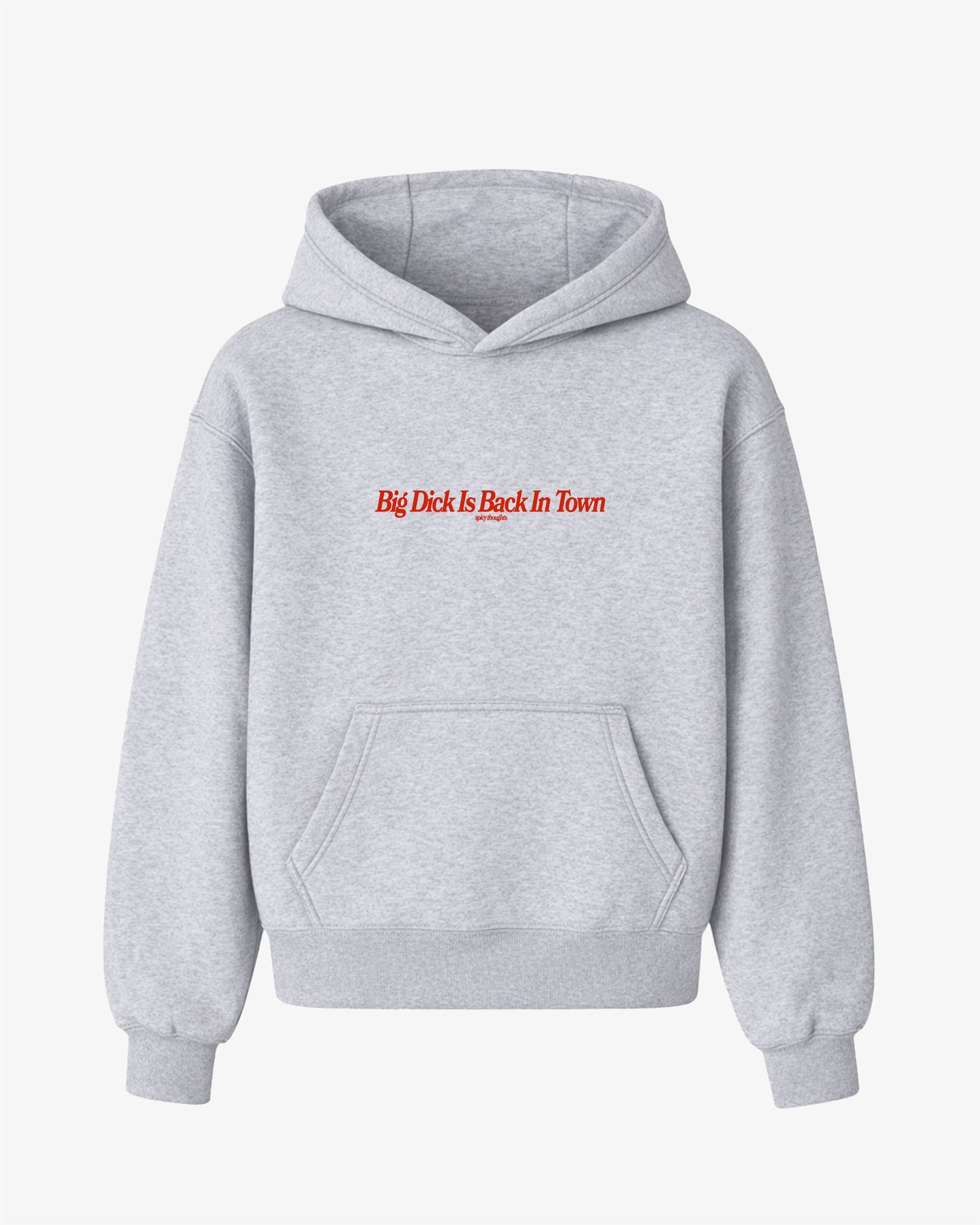 Oversized Hoodie - Big Dick Is Back In Town