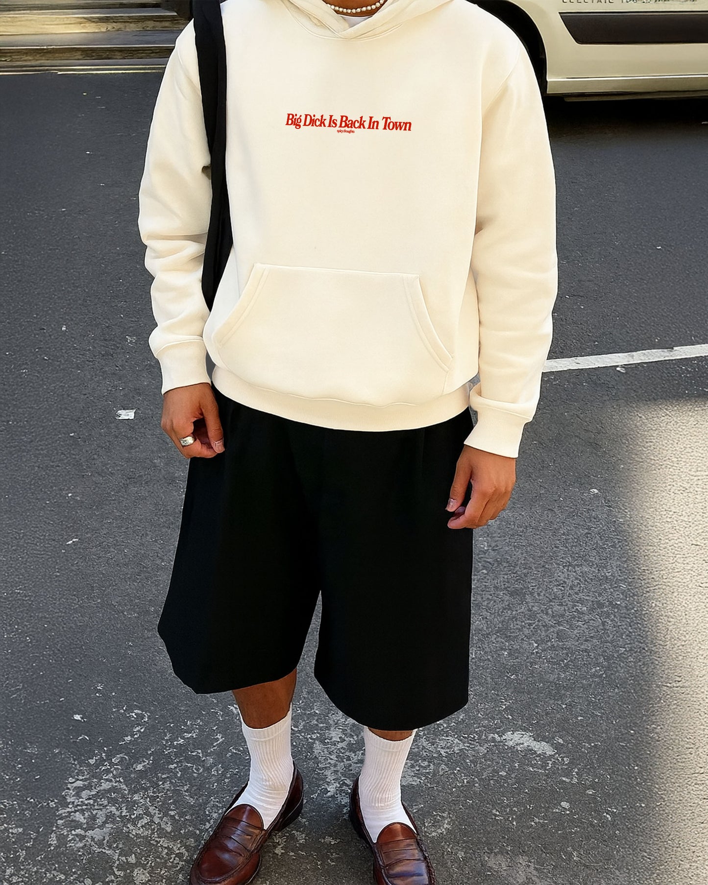 Oversized Hoodie - Big Dick Is Back In Town