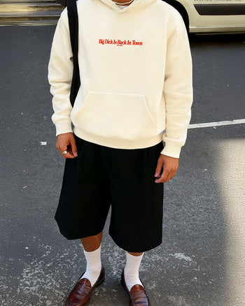 Oversized Hoodie - Big Dick Is Back In Town