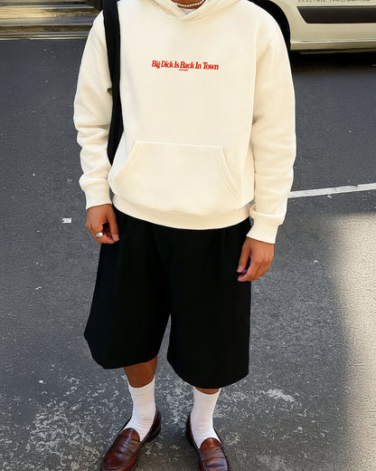 Oversized Hoodie - Big Dick Is Back In Town