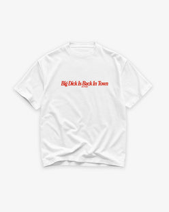 Heavy Oversized Tee - Back in Town