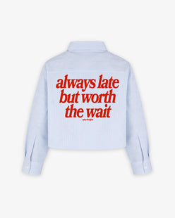 Boxy Striped Shirt Girls - Always late