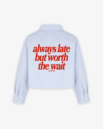Boxy Striped Shirt Girls - Always late