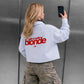 Boxy Striped Shirt Girls - Life Is Better Blonde