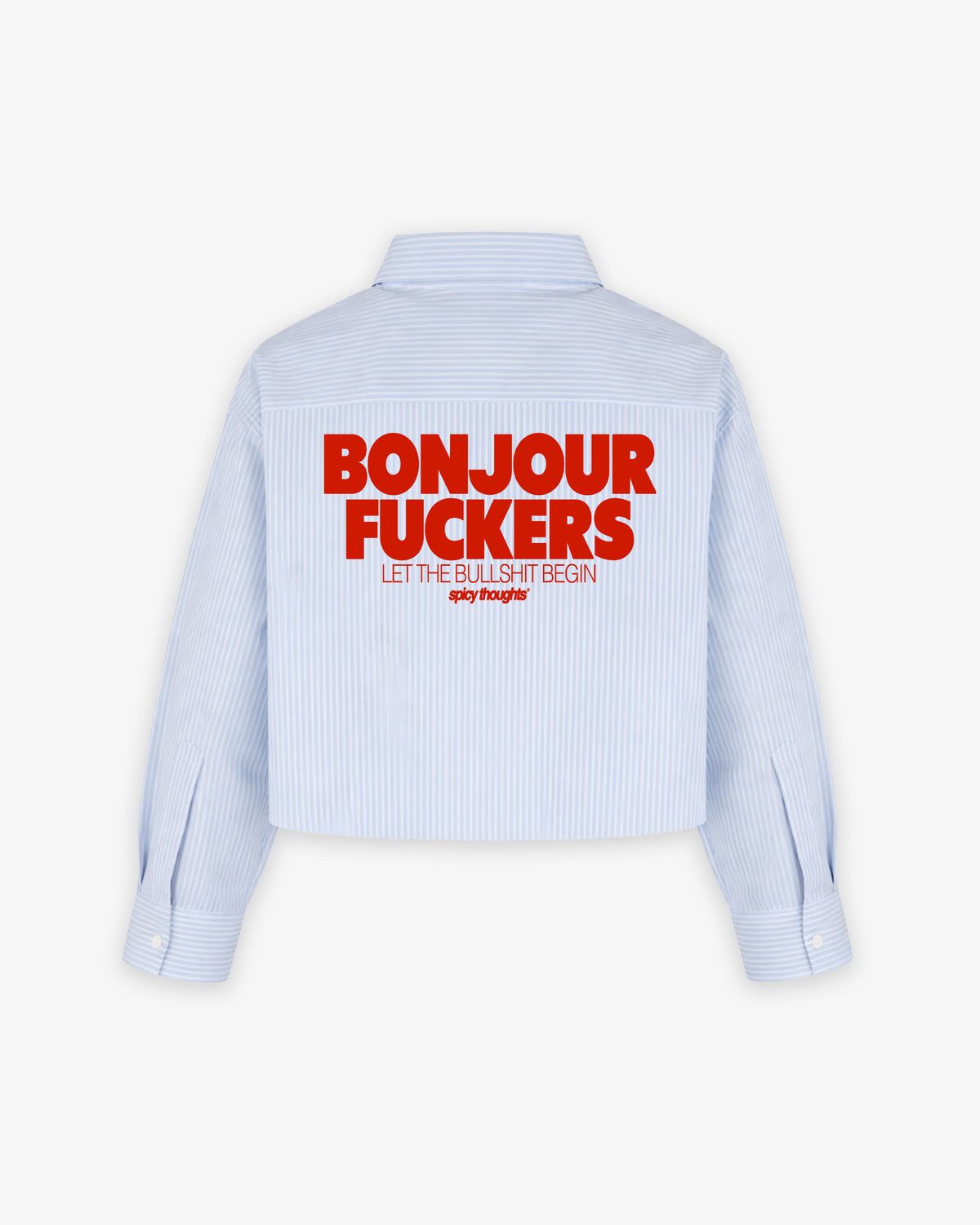 Boxy Striped Shirt Girls - Bonjour Fuckers