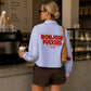 Boxy Striped Shirt Girls - Bonjour Fuckers