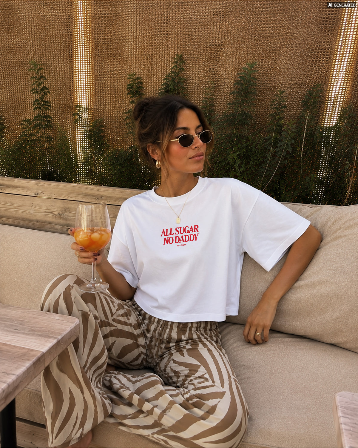 Boxy Tee Girls - All Sugar No Daddy